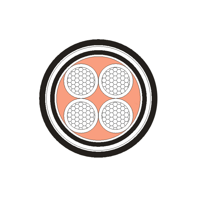 Cavo di alimentazione isolato XLPE/PVC per tensione nominale 0,6/1 kV