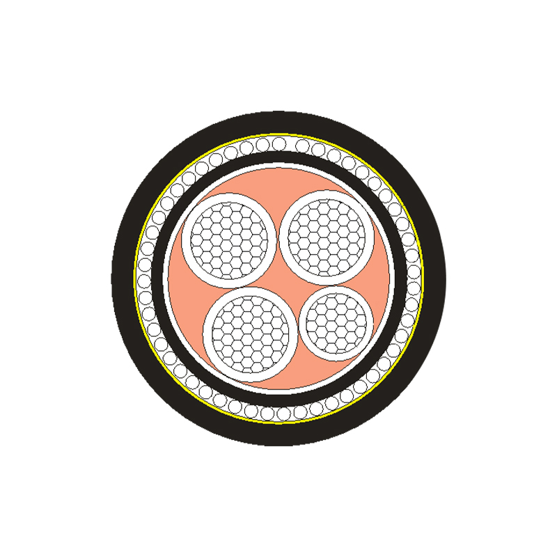 Cavo di alimentazione isolato XLPE/PVC per tensione nominale 0,6/1 kV