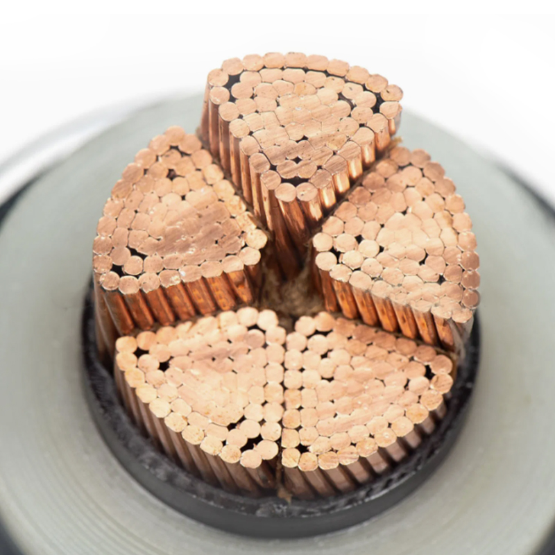 Guaina in alluminio ondulata per cavo isolante XLPE per una tensione nominale di 290/500 kV